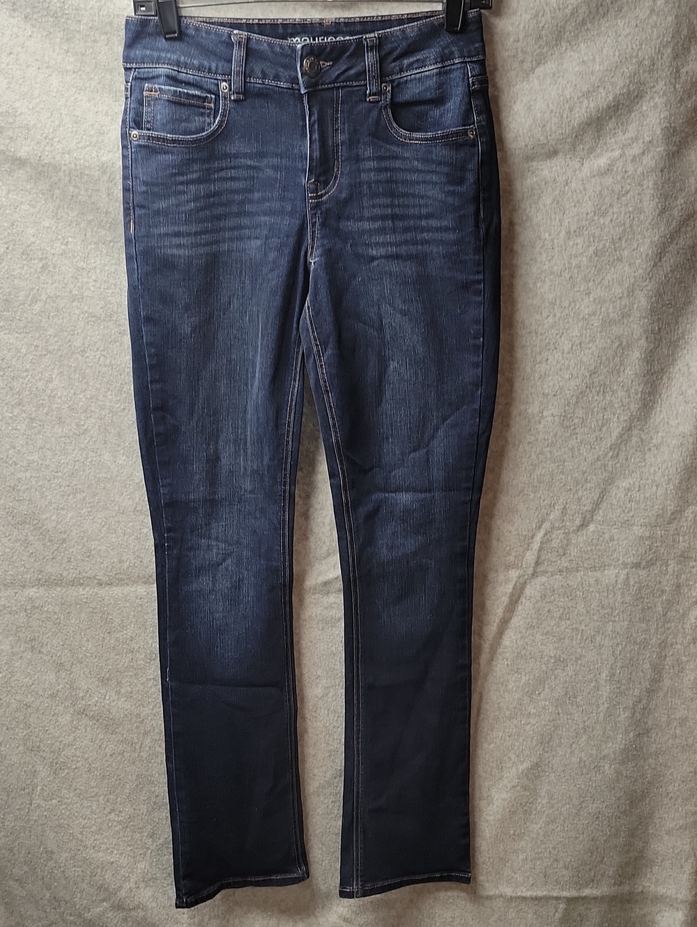 Maurices Dark Indigo Straight Leg Jeans